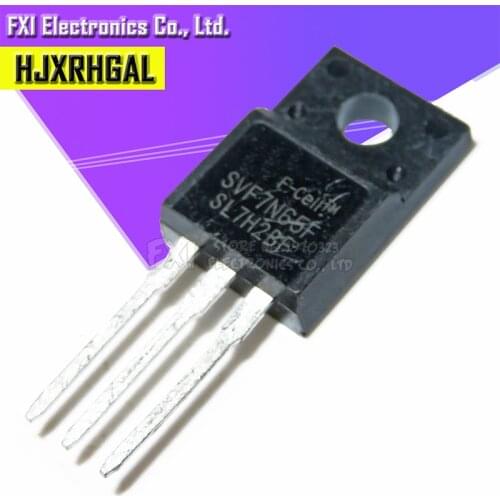 10pcs/lot SVF7N65F SVF7N65 7N65 7A / 650V TO-220 new original
