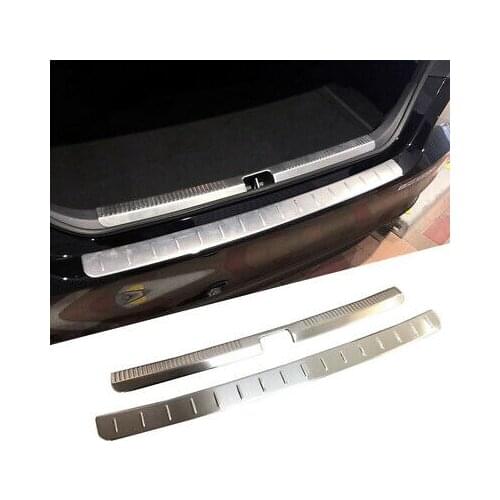 2* Steel Outer + Inner Rear Sill Bumper Cover Plate for Toyota Camry XV70 18-20