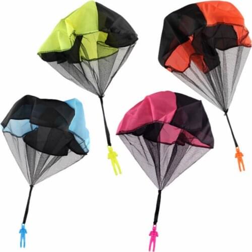 3pcs Kid Outdoor Game Play Educational Toys Hand Throwing Mini Soldier Parachute Funny Toy Fly Parachute Sport for Children Toy