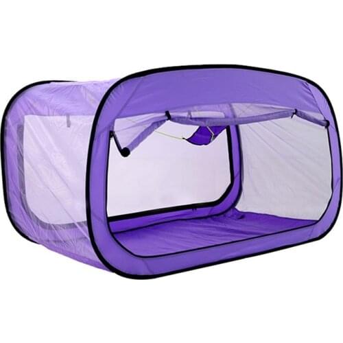 Student Encryption Zipper Square Mosquito NetHigh-end Portable Folding Mosquito Net