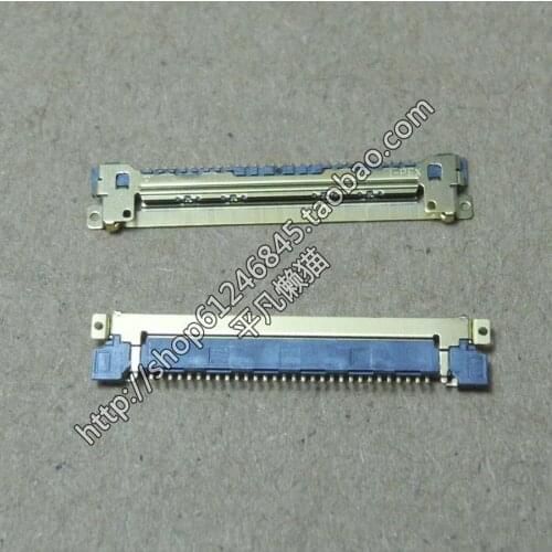 Free shipping For 30P 30-pin spacing 0.5 Notebook motherboard screen line interface screen line socket