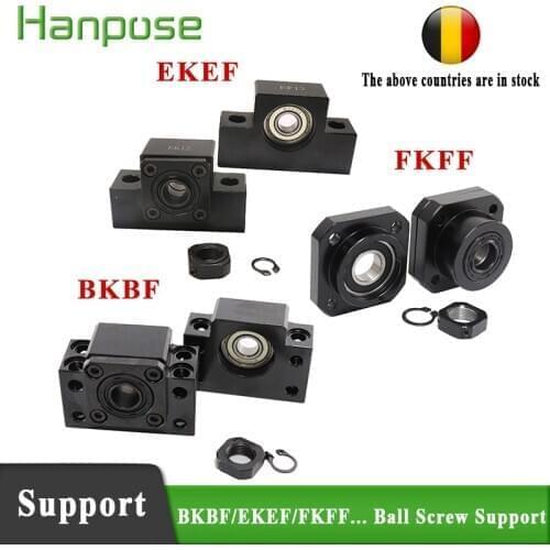 BK10 BF10 BK12 BF12 BK15 BF15 BK20 BF20 FK10 FF10 FK12 FF12 FK15 FF15 EK10 EK12 SFU1204 SFU1605 SFU2005 Ball Screw End Support