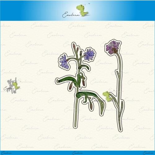 Flowers 4 metal cutting dies 2021 new diy molds Scrapbooking Paper Making die cuts crafts