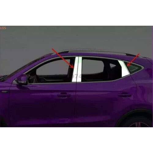 For Mg Zs 2017-2019 Hoge Kwaliteit Roestvrij Staal Autoruit Decoratie Strip Lichaam Trimmen Anti-Kras bescherming Auto Styling