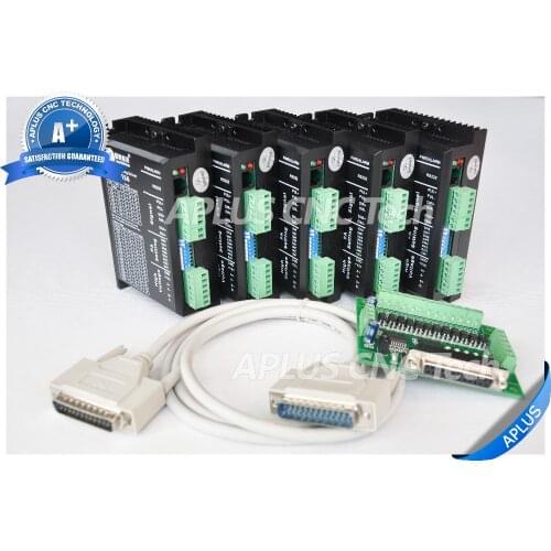 5 PCS LeadShine DM556, 2 Phase Stepper Motor Driver, Up to 50VDC / 5.6A / 512 microstep