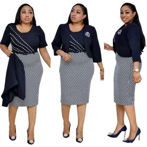 HGTE Plus Size Summer Dresses