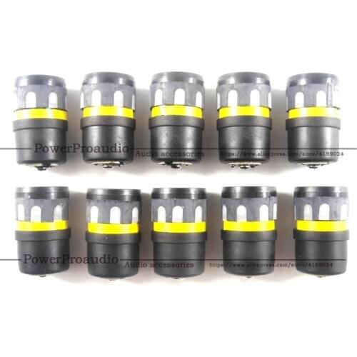 10PCS Mic Cartridge for Wireless Microphone Shure BETA58 UC SLX 2 SLX4 Capsule 58A 58 Mic Spare Part