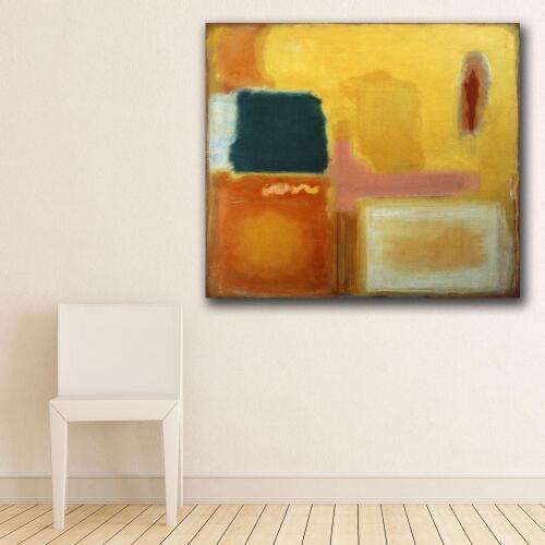 Wall Pictures For Living Room Abstract Mark Rothko Mauve Intersection Canvas Art Home Decor Modern No Frame Oil Painting