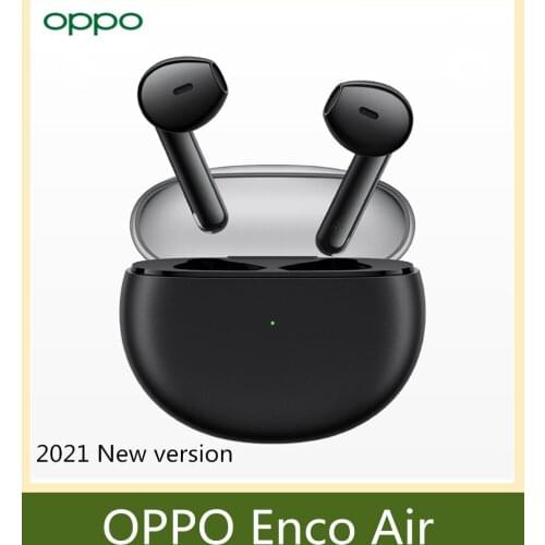 New 2021 AAC SBC Original EarBuds OPPO Enco air Wireless Bluetooth Earphones BT 5.2 AUDIO Tws Headset 12mm Dynamic
