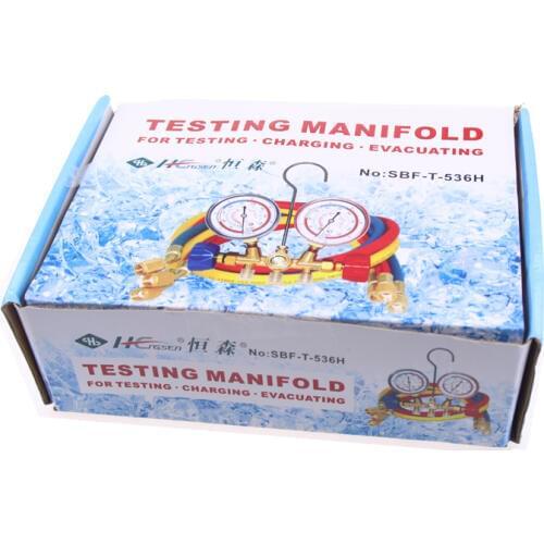 Updated version Refrigeration Gauge GT-536G car-condition refrigeration tools for R22 R134A R407A