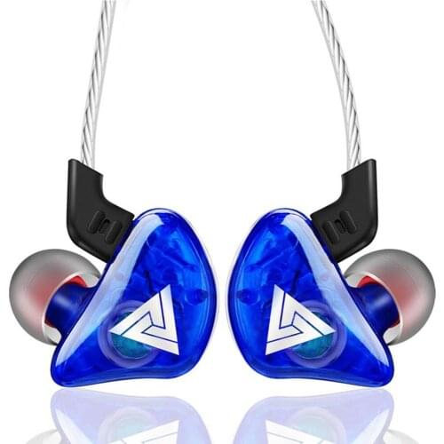 QKZ-AK5 Portable Heavy Bass In-Ear Wired Earphones Sports Headphone with Mic