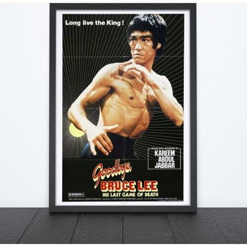 The Game of Death (1972) Poster Hong Kong martial arts film Wall Decor Bruce Lee James Tien Chieh Yuan Art Gift