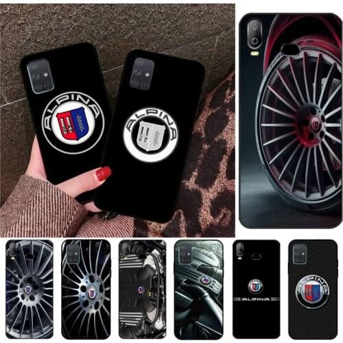 Sports racing car Alpina Logo Cover Black Soft Shell Phone Case For Samsung A10 A20 A30 A40 A50 A70 A80 A71 A91 A51 A6 A8 2018