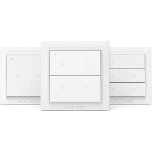 Aqara OPPLE Smart Wall Switch 2 / 4 / 6 Buttons Zigbee 3.0 APP Wireless Remote Control Light Switch for Xiaomi Mi Home / HomeKit