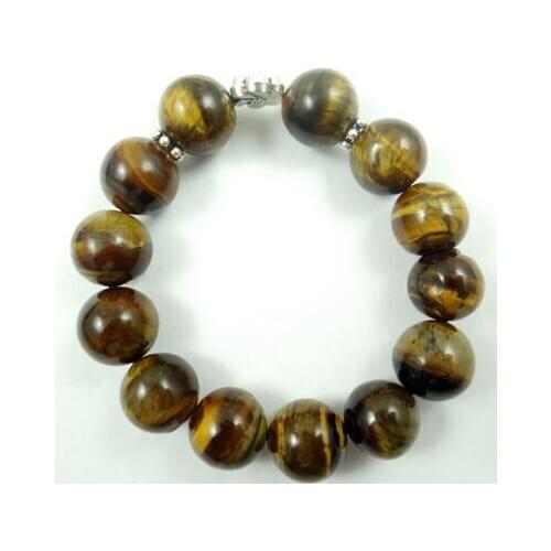 10MM Natuursteen Quartz crystal lapis tiger eye aventurine Opal Turquoises alloy flower beads armband sieraden energie Armbanden