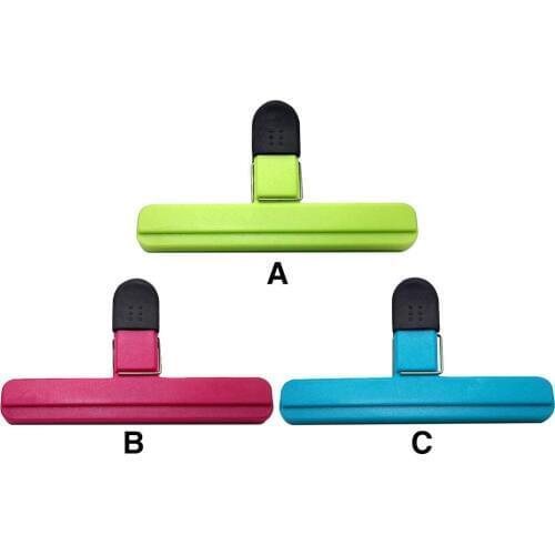 4PCS Seal Bag Clips Plastic Food Clips Fresh Moisture-Proof Snack Clip for Kitchen Office for home snack tools