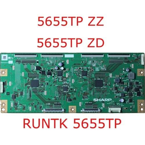 5655TP Profesional Test Board 5655TPZZ 5655TPZD TCON board for tv RUNTK5655TP ZZ / ZD Logic Board Origional Product 5655tp RUNTK