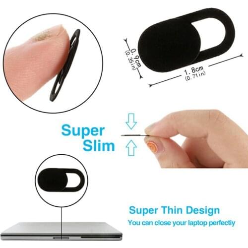 6Pc/lot WebCam Cover Shutter Magnet Slider Plastic for iphone Laptop Camera Web PC Tablet Smartphone Universal Privacy Sticker