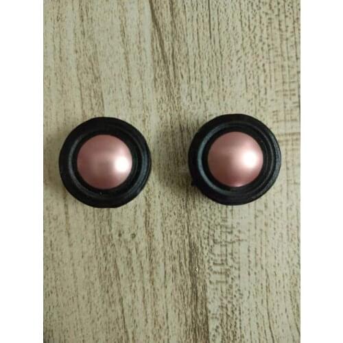 1 inch Tweeter Speaker Unit 4ohm 5W Hifi Treble Loudspeaker for Home Audio diy 2 Way Speaker Gold titanium film Good Quality 2pc