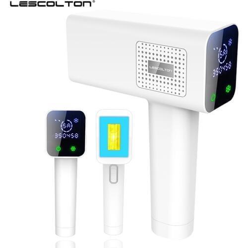 Lescolton DIY For T012C 4in1 ICECOOL IPL Laser Hair Removal Device Permanent IPL laser Epilator Armpit Hair Removal machine