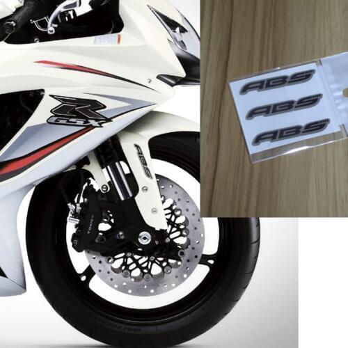 KODASKIN Motorcycle 2D ABS Emblem Sticker Decals for All Aprilia Motorcycle RSV RS250 650 ABS Tuono Shiver ( 3pieces )