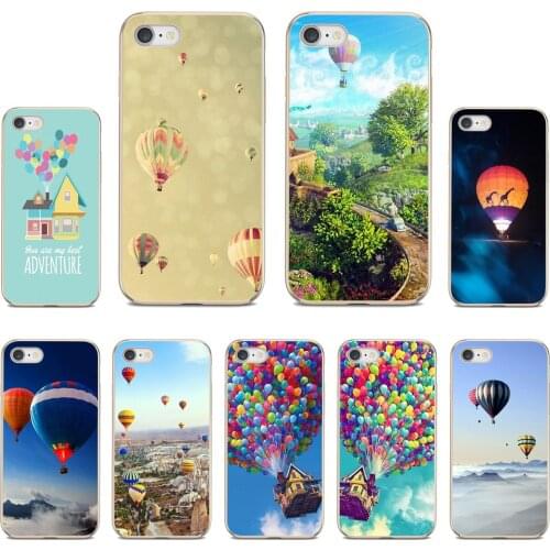 Butterfly-Hot-Air-Balloon-Sky-house Soft TPU Case For Apple iPhone 10 11 12 Pro Mini 4S 5S SE 5C 6 6S 7 8 X XR XS Plus Max 2020