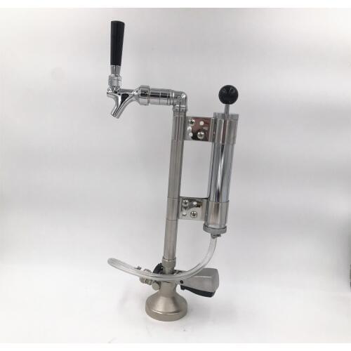 Party pump, keg tap and G - Type keg coupler. High quality keg party pump