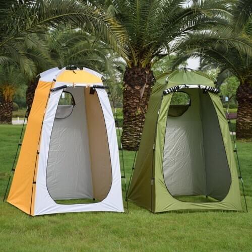 Toilet tents Portable Outdoor Shower Bath Tent Changing Fitting Room Waterproof Camping Tent Shelter Beach Privacy