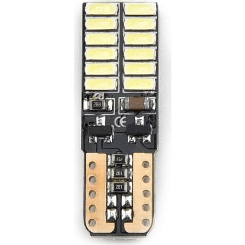 6pcs Parking Light Auto Signal Lamp Reading Dome Lights Auto Parking Lamp Wedge Tail Side Bulb LED Car Interior Map Dome Lights