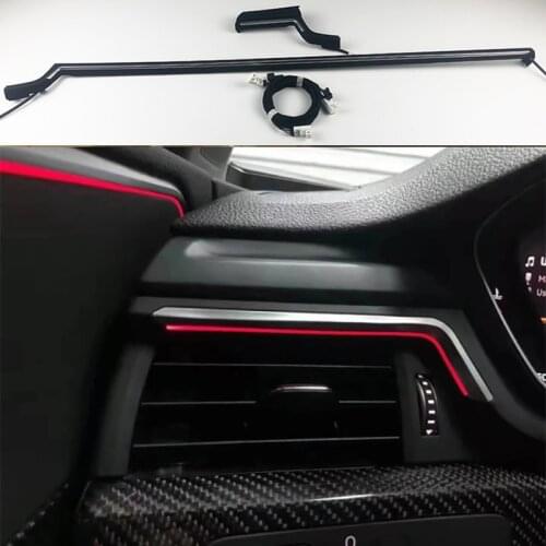 Fit for Audi A4 B9 2017-2019 A5 B9 LED ambient light 1:1 as orginal car Interior Atmosphere central control Light