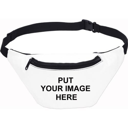 Customized Personality Fanny Pack Design Your Own 3D Printing Running Phone Waist Bag For Women And Men Crossboday Bag 2020