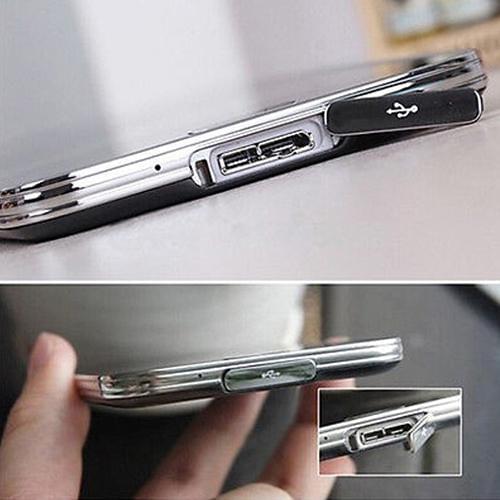 Anti Dust Waterproof USB Charger Dock Port Cover Cap for Galaxy S5 I9600 G900