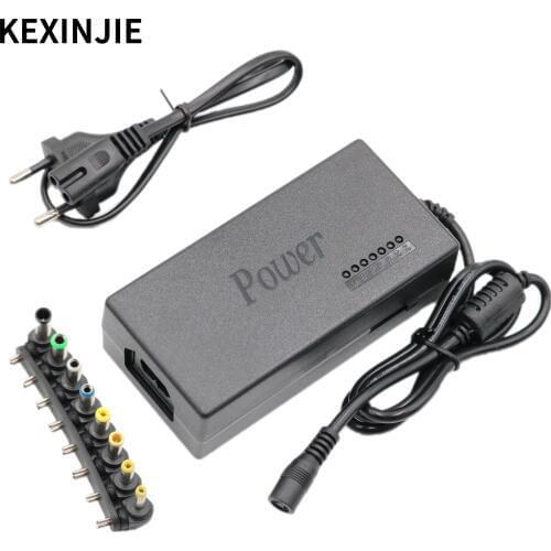 DC 12V/15V/16V/18V/19V/20V/24V 4-5.5A 96W Laptop AC Universal Power Adapter Charger for ASUS DELL Lenovo Sony Toshiba Laptop