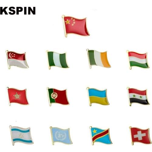 National Banner Badges Metal Pin for Clothes Rozet Makara Replica Coins