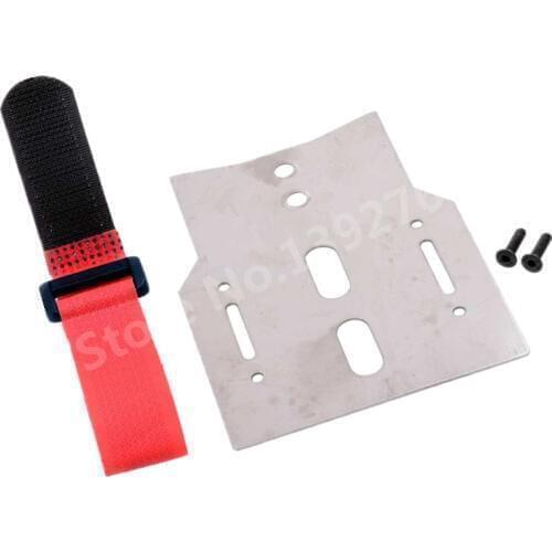 1/10 RC Cars TRAX TRX-4 TRX4 Metal Battery Holder Expansion Plate Mount ESC Relocation Plate Expanding Board RC Crawler Car