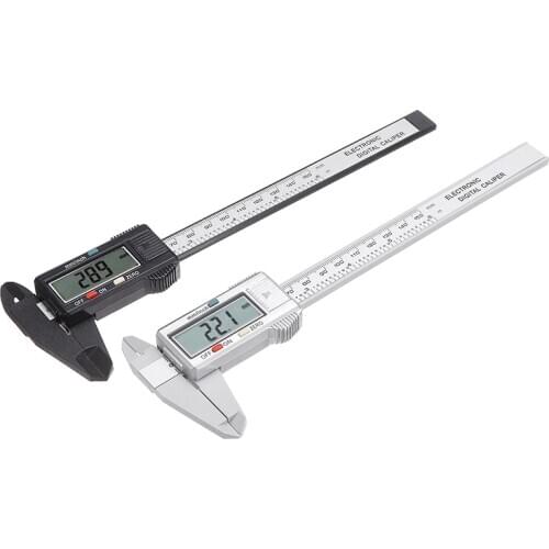1pc Electronic Digital Vernier Caliper LCD Digital Caliper Micrometer Gauge 6 inch 150mm For Measurement Tool