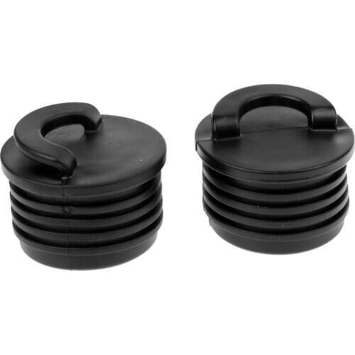 2Pcs Boat Canoe Kayak Boat Scupper Stoppers, Bungs Drain Holes Plugs Accessories - Universal Fits Most Kayak