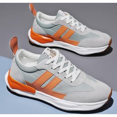 2021 Outdoor Casual Mens Designer Sneakers Breathable Lace Up Men Casual Shoes Spring Autumn Men Low Sneakers zapatos de hombre