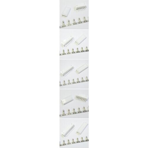 25sets XH Kits in box 6p 7p 8p 9p 10 pin 2.54mm Pitch Terminal / Housing / Pin Header Connector Wire Connectors Adaptor