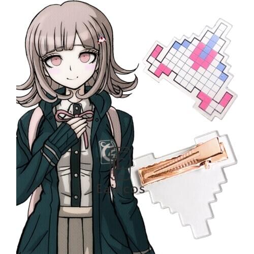 Anime Danganronpa Chiaki Nanami Hair Clip Super Dangan Ronpa Cute Plane Hairpin Props Cosplay Accessories