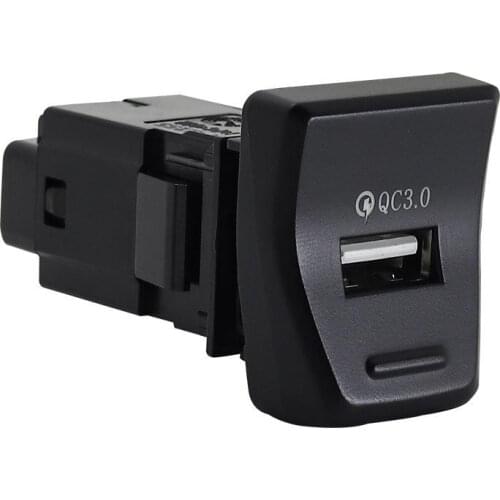 USB Car Charger Modification Accessories For Toyota Rav4 2019 2020 5th Central Control Position Qc3.0 Charger Lossless Upgrade