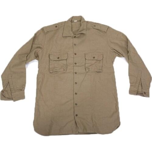 Flannel shirt Italian Army years 80 original Mens Military winter