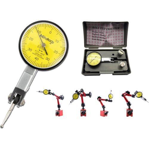 0-0.8mm 0.01mm lever table indicator table level gauge scale precision metric dovetail slot dial dial measuring instrument tool
