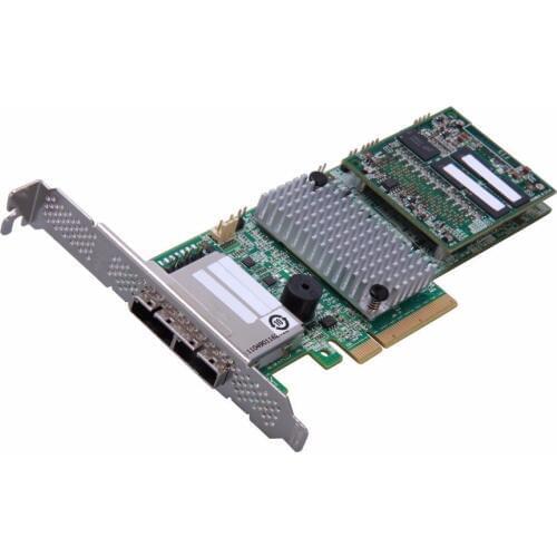 LSI MegaRAID LSI00333 (9286CV-8e) PCI-Express 3.0 x8 Low Profile SATA / SAS RAID