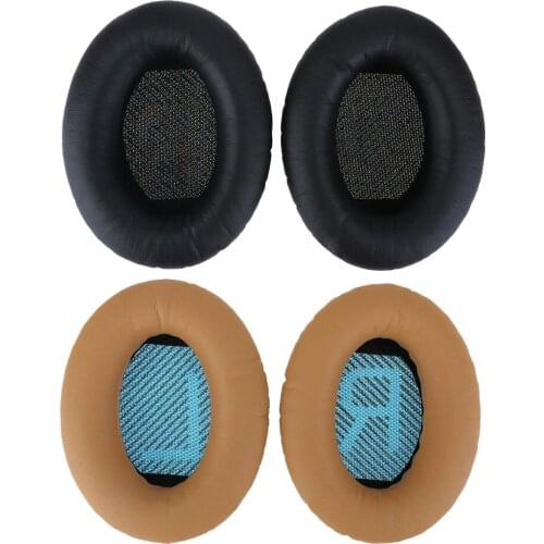 Soft Replacement Pair Ear Pads Cushion For Bose Quietcomfort QC35 Headphones