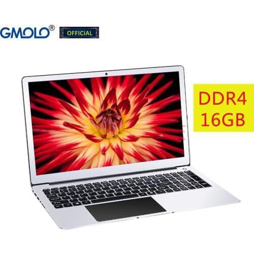 GMOLO 15.6 Core I7 8550U 8th Gen Quad-core 8 threads 16GB DDR4 RAM 256GB SSD 1TB HDD 15.6inch metal gaming laptops computer