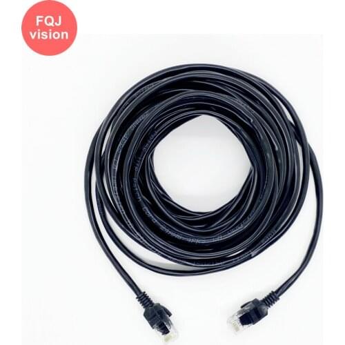 Patch Cord Cat5E High SpeedEthernet Cable UTP Black RJ45 Network Router Switch Internet Cord for PC POE Camera Laptop