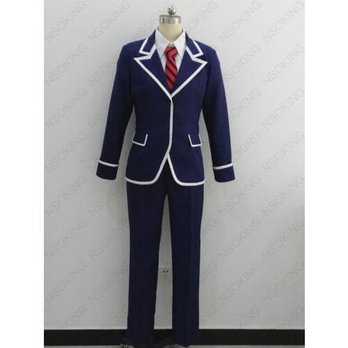 Food Wars School Uniform Shokugeki no Soma Cosplay Yukihira souma Costumes