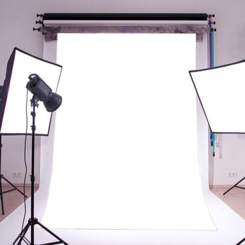 3*5ft Background Cloth Durable Camera Parties Pure Photography Photo Background Props White Portable