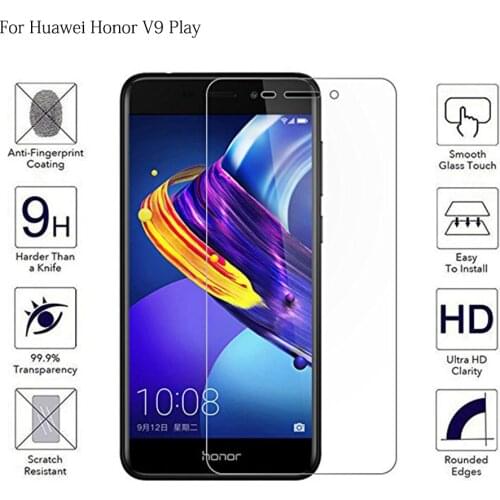 Tempered Phone Glass For Huawei Honor V9 Play V10 Full Glue Cover Screen Protector For Huawei Honor V9play Protective Film Glass